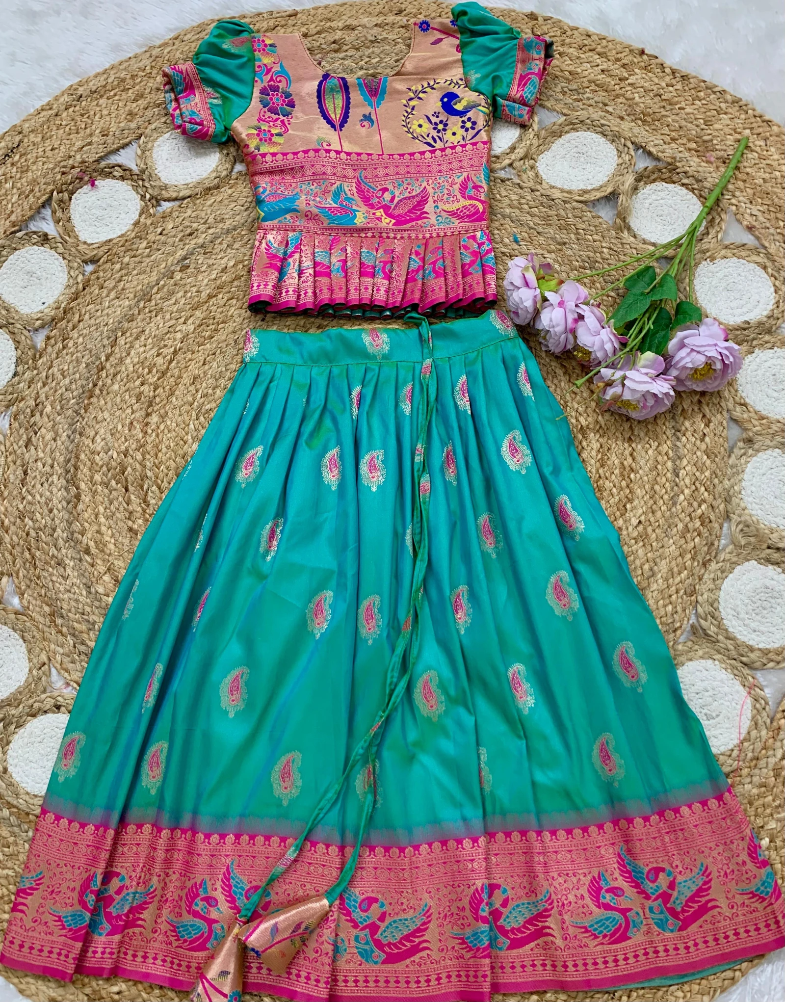 Paithani lehangas