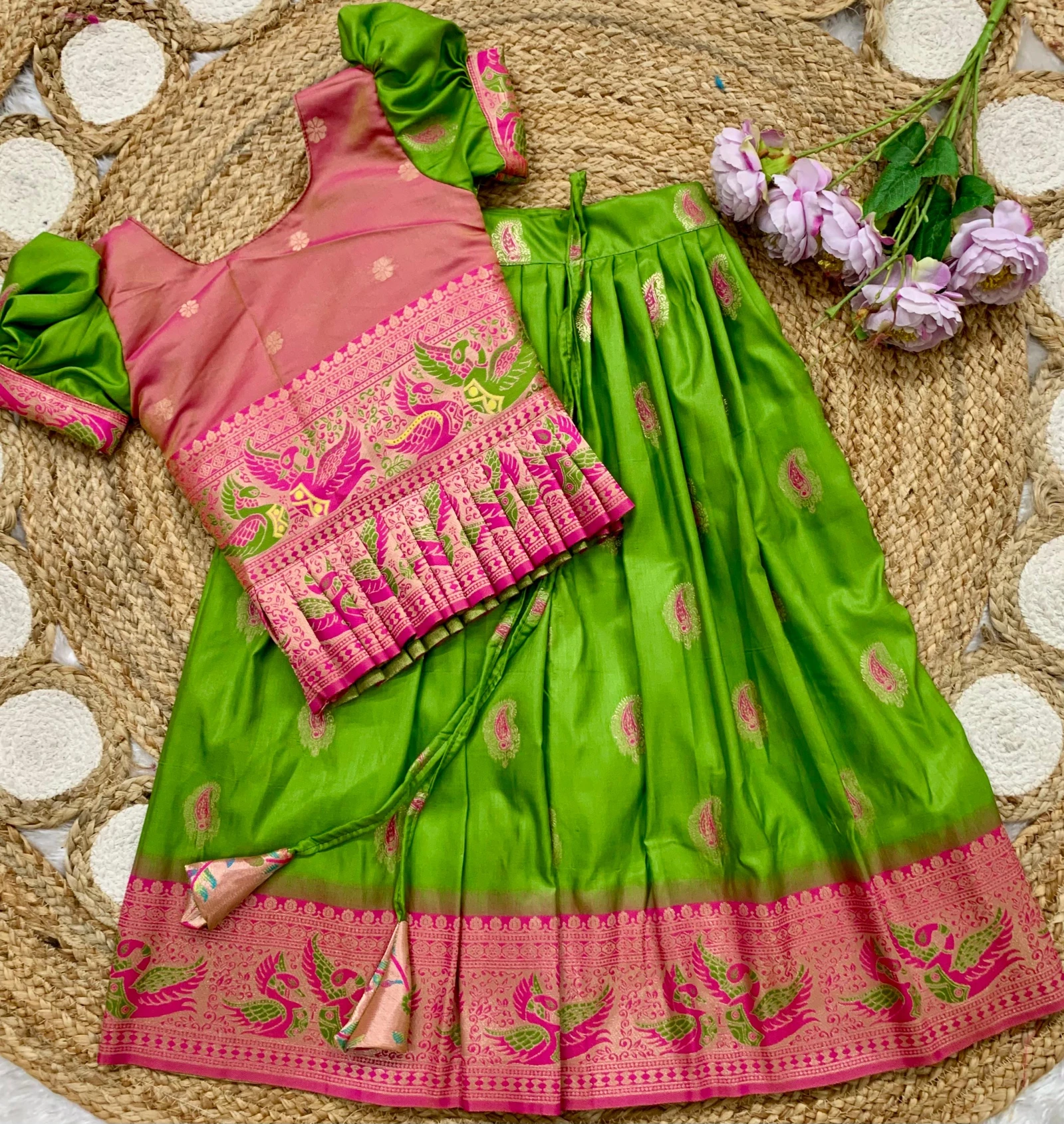 Paithani lehangas