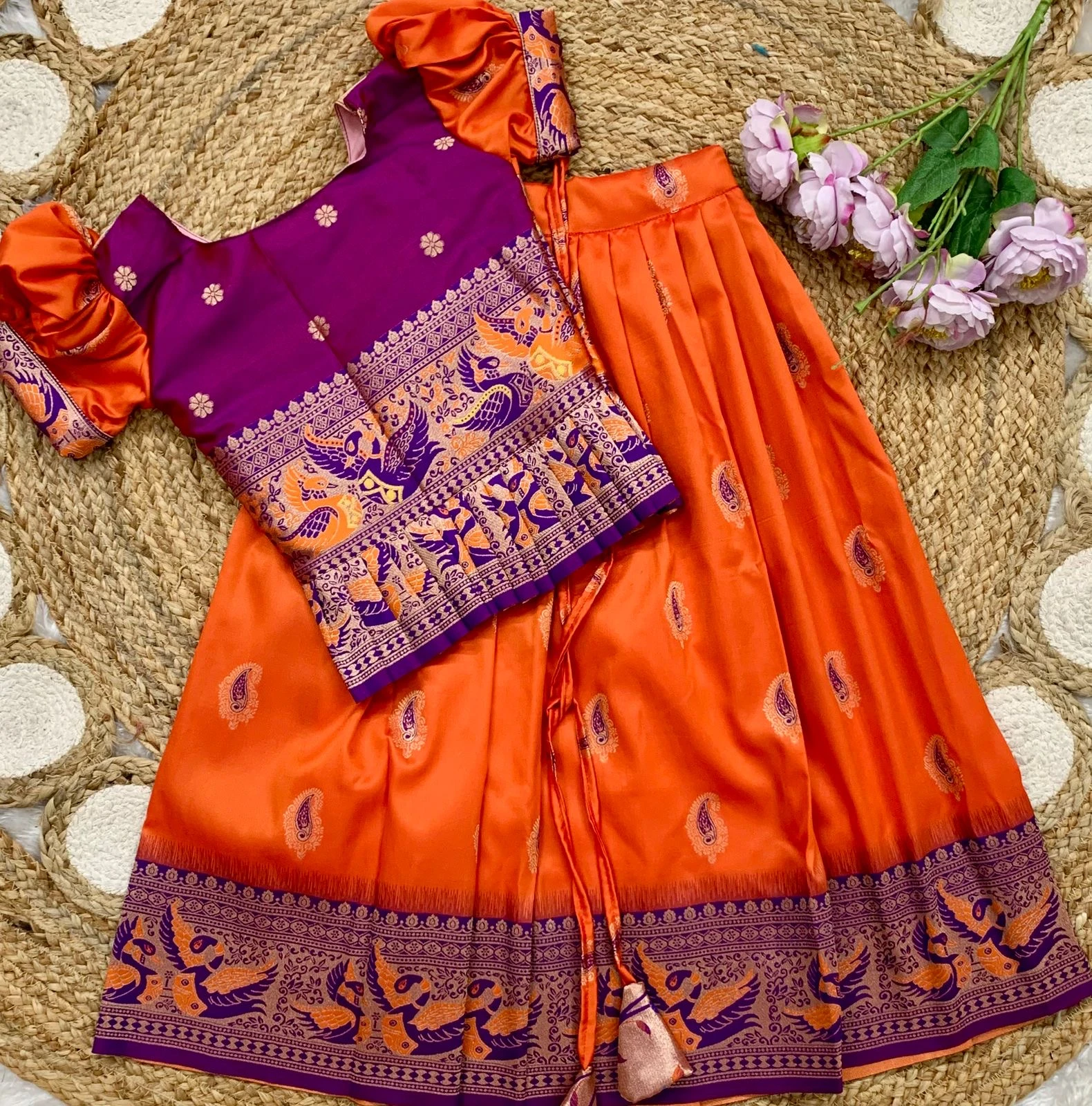 Paithani lehangas