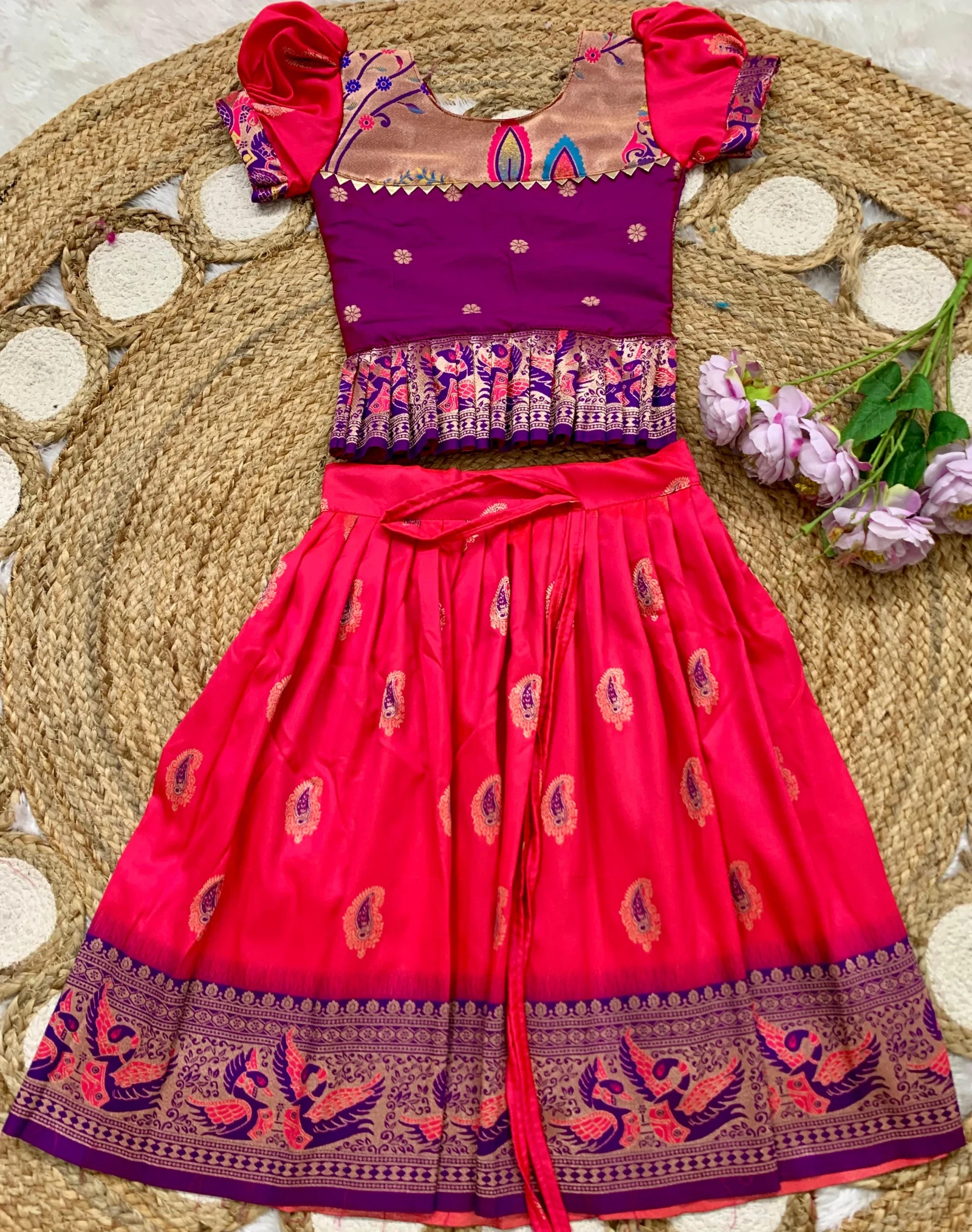 Paithani lehangas