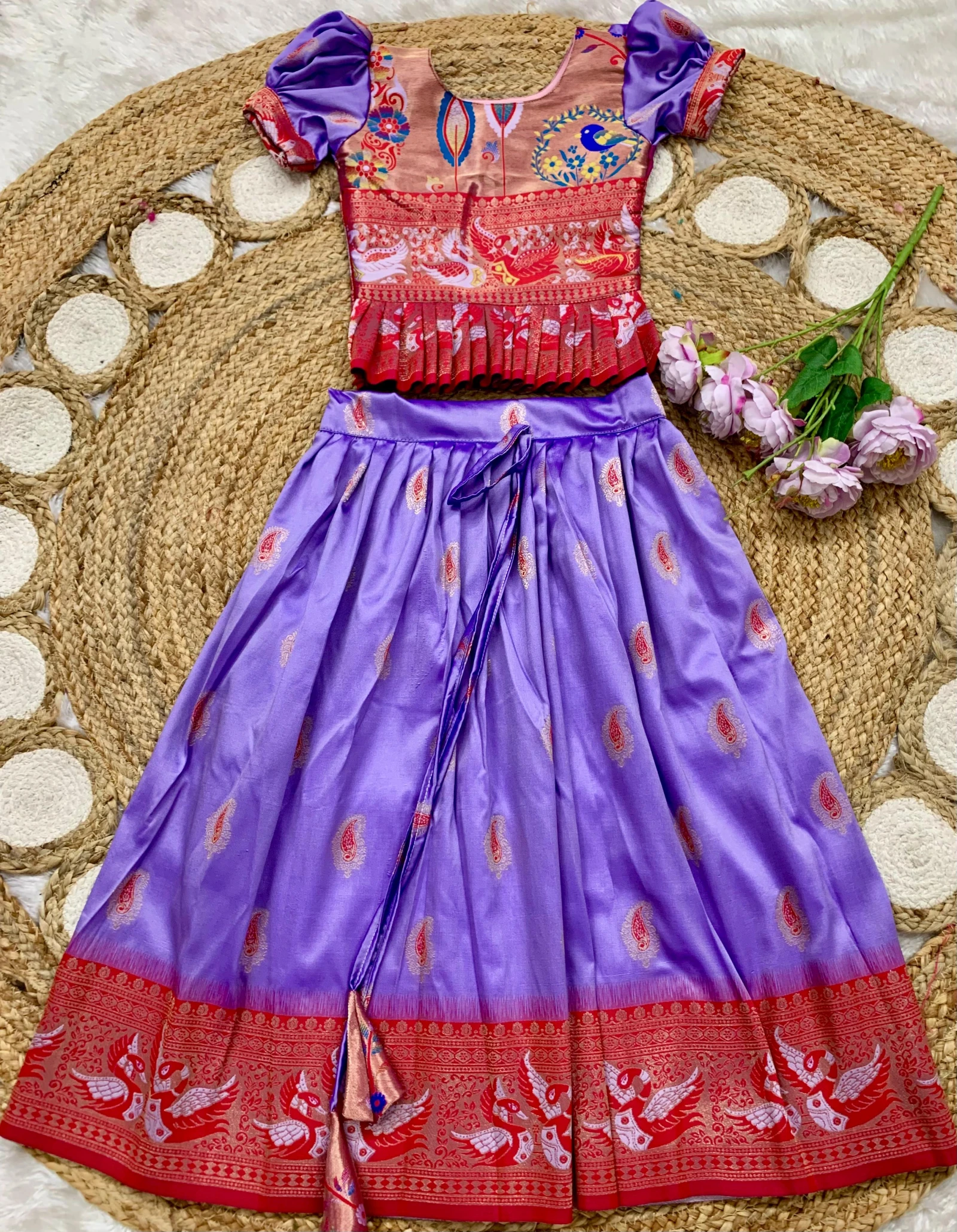 Paithani lehangas