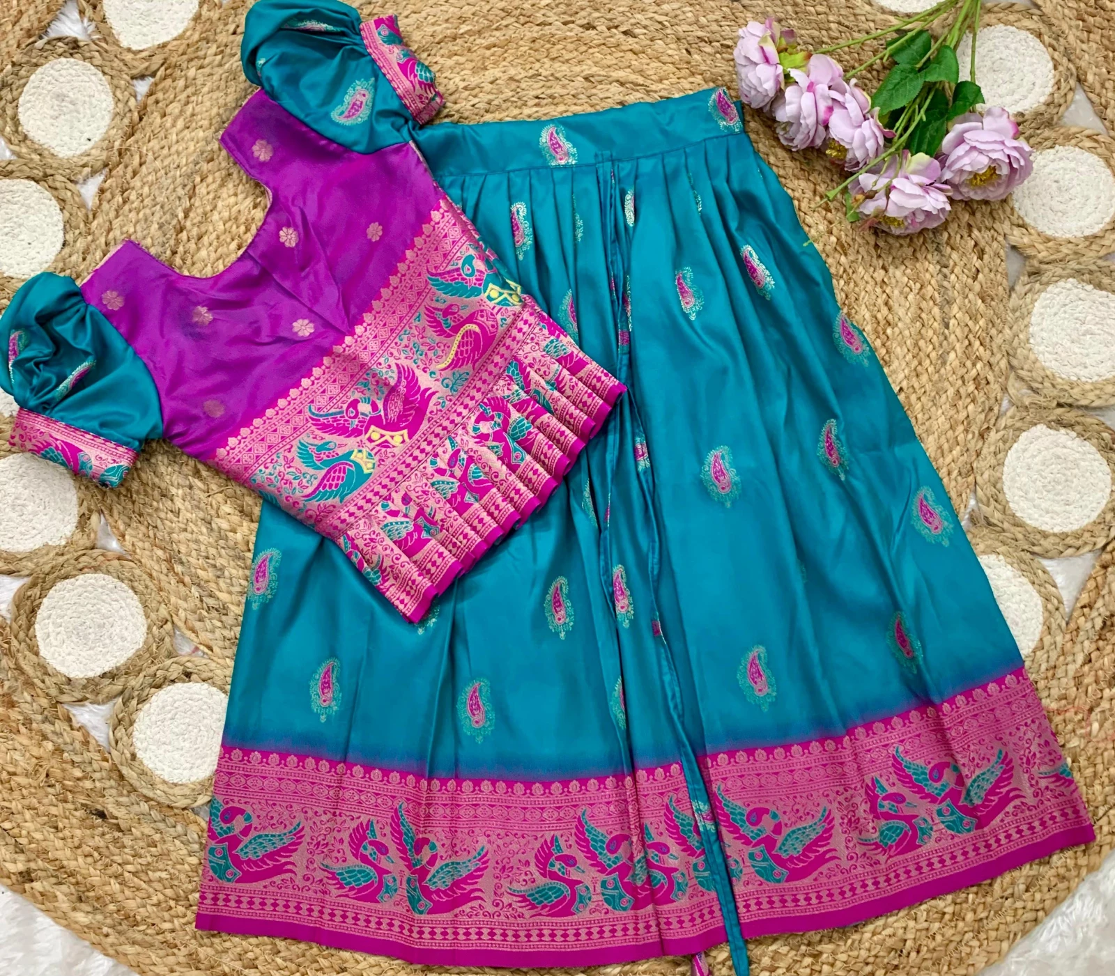 Paithani lehangas