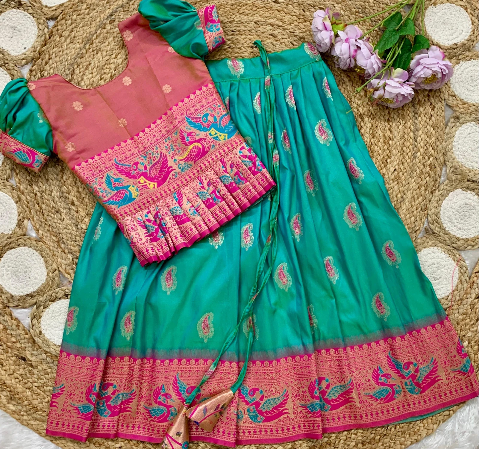 Paithani lehangas