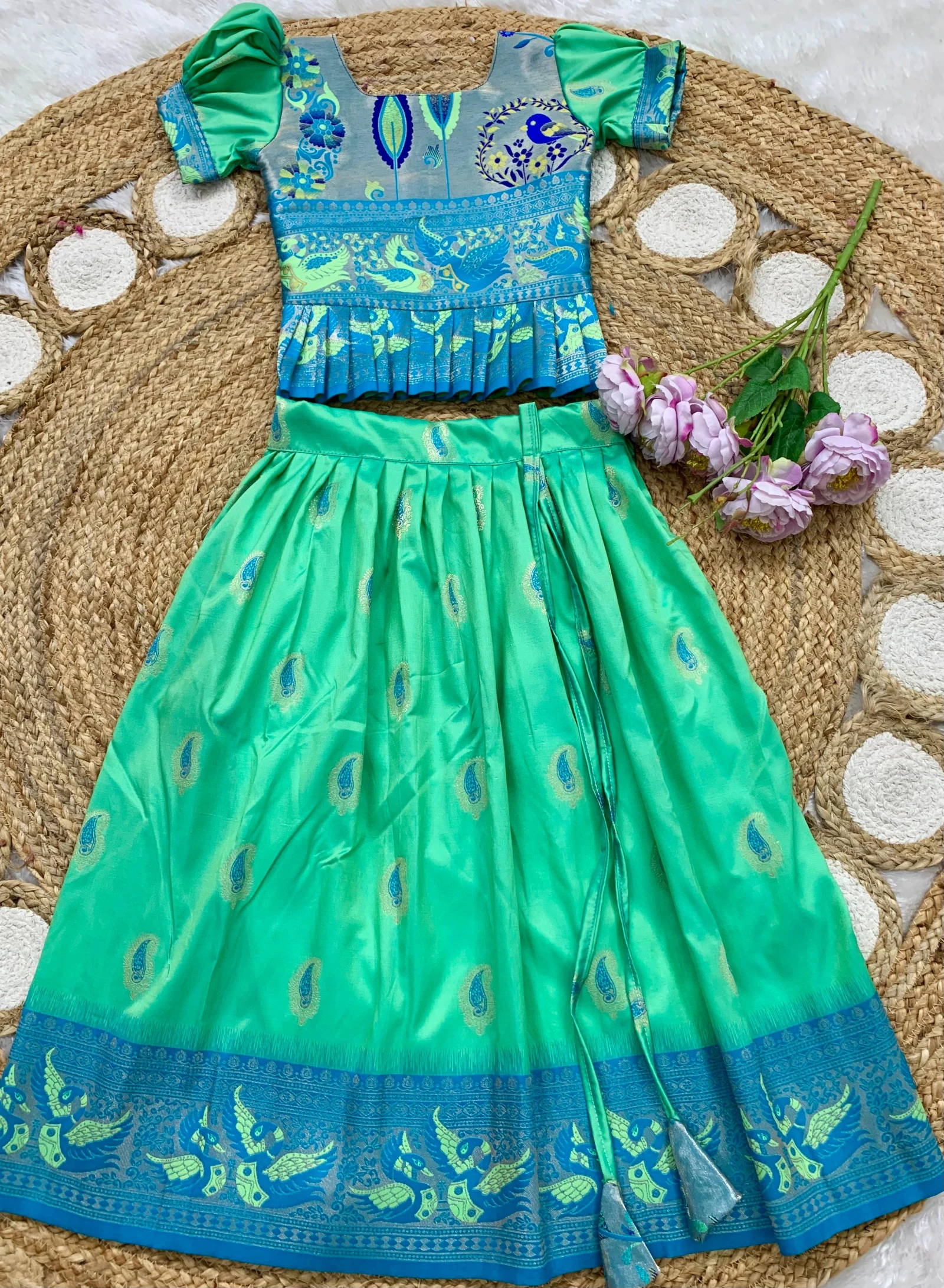 Paithani lehangas